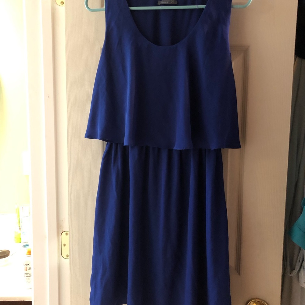 Soprano royal blue dress
